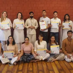 Our graduates are our pride. A group of newly certified teachers from our International YTTC, ready to embark on their teaching journey.