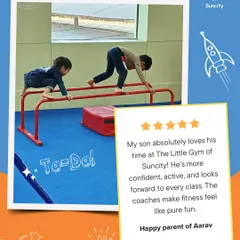 We love hearing from our happy parents. This review highlights how our classes help children become more confident and active, making fitness feel like pure fun.