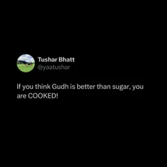 Is jaggery (gudh) really better than sugar? While it has some minerals, your body processes both as sugar. The key isn't swapping one for the other, but practicing moderation and mindfulness in your diet.