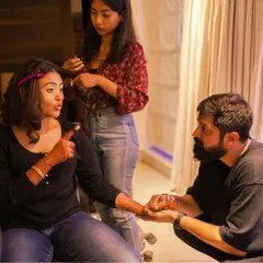 A candid moment from my best friend's wedding, right after a rehearsal. For me, choreographing for a wedding is more than a job; it's about being part of the celebration and creating memories that last a lifetime.