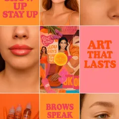 This mood board captures the essence of my brand: art that lasts. From beautiful lips to perfect brows, my work is about creating lasting confidence and style.