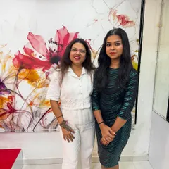 With one of my dedicated students at the academy. I believe in building a personal connection and mentoring each person who walks through my doors.