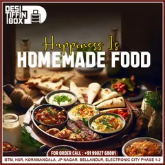 We truly believe that happiness is homemade food. This image captures a lavish spread of various dishes, representing the joy and abundance we aim to bring to your table for every group order.