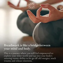 Breathwork is the bridge between your mind and body. It's a journey to explore your inner world and tap into your body's innate ability to let go of old energies and stuck trauma.
