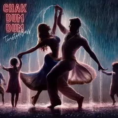 The release art for my "Chak Dum Dum" Afro House remix. This track blends the nostalgic energy of a Bollywood hit with the infectious rhythms of Afro House music.