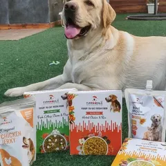 A happy, healthy dog is the best sight in the world. Here's a look at our complete range of nutritious offerings, from freshly cooked meals like Fresh Cottage Cheese & Peas to our protein-packed Chicken Jerky and healing Bone Broth.