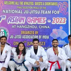 Here is part of the team at the final selection trials for the 19th Asian Games in Hangzhou, China. It is an honor to train and compete alongside such dedicated athletes from across the country.