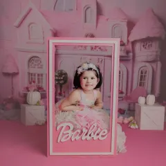 Come on Barbie, let's go party! This life-sized Barbie box is one of my favorite props for a fun, playful, and super stylish themed photoshoot for your little doll.