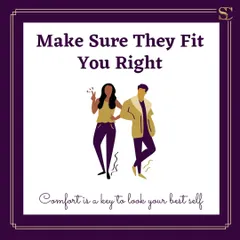 One of my core styling principles: make sure your clothes fit you right. As this illustration shows, comfort is the key to looking and feeling your best. An outfit that fits well will always look more stylish than an expensive one that doesn't.
