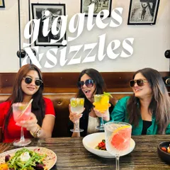 Giggles and sizzles. That’s what a night at my place is all about. Friends, food, and a round of my colorful signature cocktails.