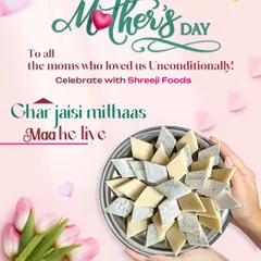 For Mother's Day, there's nothing better than the taste of home. My Kaju Katli offers that 'Ghar jaisi mithaas' to make your mom feel special and loved.