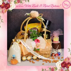 This hamper is filled with heartfelt surprises, including premium cashews, Davidoff coffee, and Lindt chocolates. It's available for both retail and bulk orders.