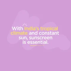 With India's tropical climate and year-round sun, sunscreen isn't just for the beach; it's an essential part of your child's daily routine. Even on cloudy days, harmful UV rays can cause damage.
