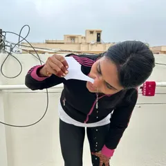 This is the yogic kriya of Jal Neti, a nasal cleansing technique using saline water. It is incredibly effective for clearing the nasal passages, relieving sinus issues, and creating a feeling of lightness in the head.