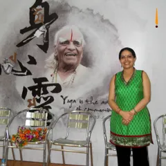 When I stand before the image of my Guruji, B.K.S. Iyengar, I am reminded of the depth and beauty that yoga brings into our lives. I am forever inspired by his work.
