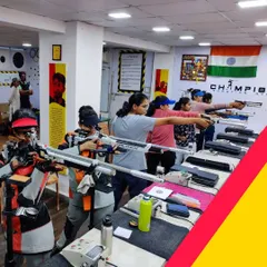 This is what professional training looks like. Experienced shooters practice at our range, honing their skills under the guidance of our highly qualified coaches to achieve their Olympic dreams.