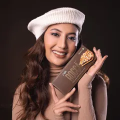 This is from a commercial shoot for Rocca Chocolates, where the goal was to create a warm, inviting image that makes you crave the product. It’s all about capturing a feeling that connects with the customer.