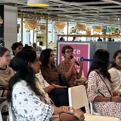 My workshops are always interactive, with plenty of time for questions. I love hearing about your specific organizing challenges and helping you find practical solutions.
