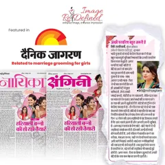 I was thrilled to be featured in Dainik Jagran, where I discussed marriage grooming for brides-to-be. It was a wonderful opportunity to share my insights on appearance management and confidence-building with a wide audience.