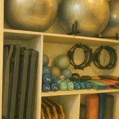 Our equipment shelf, reimagined in the Ghibli art style. We love seeing our studio through a creative lens.