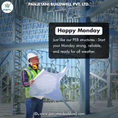 A little Monday motivation from our team. Just like our PEB structures, we encourage everyone to start the week strong, reliable, and ready for any challenge that comes their way.