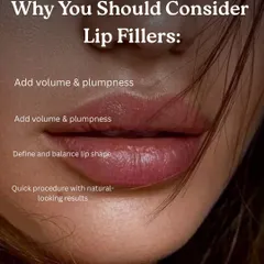 Considering lip fillers? They can do more than just add volume. I use them to define the lip border, improve symmetry, and create a plumper, more hydrated appearance with natural-looking results.