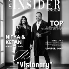We are incredibly proud to be named "The Visionary" on the DWP Congress Powerlist of the Top 100 Wedding Planners in the World. This recognizes our passion for pushing boundaries and crafting timeless celebrations.