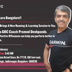 Join me for a Garmin Run Club session where we will run, perform specific exercises, and discuss the importance of an effective off-season. Learning to run less is sometimes the key to performing better.