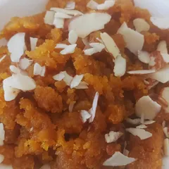 This rich and decadent Moong Dal Halwa gets its authentic flavour from my homemade vegan ghee. It’s a classic dessert, reimagined to be completely plant-based and compassionate.