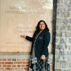 Visiting my alma mater, Miranda House, on its foundation day. My education here was instrumental in shaping my perspective, especially my focus on women's rights and empowerment.