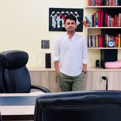 A close-up shot in my office. My direct and approachable style is how I work with all my clients, ensuring you understand every step of your business's financial journey.