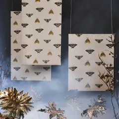 We created a mysterious, forest-like atmosphere in our studio for this textile brand. The smoky, low-light setting enhances the 'Deep Secrets of the Forest' theme of the fabric collection.