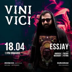 It was an honor to be on the lineup with the legendary psytrance duo Vini Vici. This poster is from a massive night in Gurugram, sharing my sound alongside the pioneers of the scene.