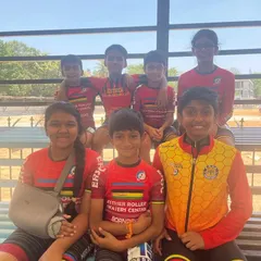 A happy, relaxed moment with some of our team members. After a tough competition, it's all about the friendships and the shared love for skating. This is the spirit of Team ERSC.