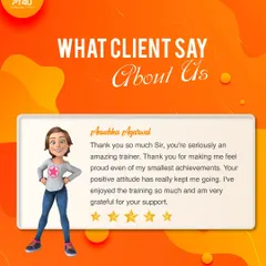 It's my job to make you feel proud of every achievement, big or small. Anushka's words reflect the positive and supportive attitude I bring to every training session to keep you going.