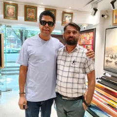 Actor Murli Sharma, who has starred in over 130 films, is one of our most valued clients. We are honored to be his trusted gallery for art and framing needs.