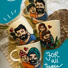 For all types of dads. We're open for Father's Day orders, ready to personalize these happy gifts for your fathers and husbands.