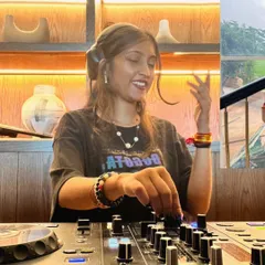 A collage showing me in my element at Mayouchi, turning my passion into my profession one gig at a time.