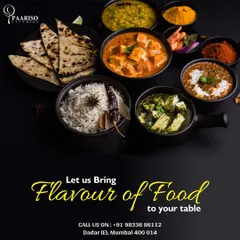We offer a comprehensive Indian menu that brings together a variety of classic flavors. This spread showcases some of our most requested dishes, including rich paneer curries, hearty dal, fragrant rice, and freshly made naan, all presented beautifully for your guests.