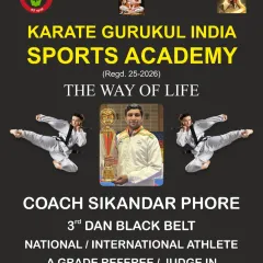My credentials summarized. As a 3rd Dan Black Belt, national athlete, and international referee, I bring a complete perspective to my Lathi Khel and Karate training.