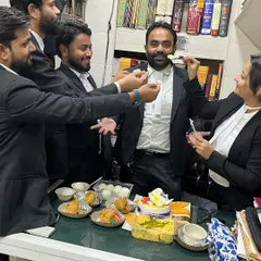 A happy moment during our Teacher's Day celebration. The spirit of learning and sharing knowledge is always alive in our office.