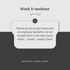 A key piece of advice for founders: differentiate between team members with an employee mentality and those with an owner's mindset. I help you structure your startup's legal framework to align with your core team's vision.