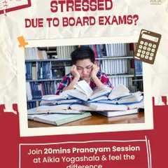 Stressed due to board exams? Our 20-minute pranayama sessions are designed specifically for students to help them feel the difference in their focus and anxiety levels.