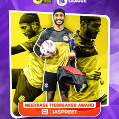 An award graphic for the Needbase Tiebreaker Challenge winner. Individual achievements are highlighted with their own dedicated visuals.