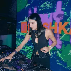 In the zone during my set for the NTS Radio x Bershka collaboration. Getting to play for one of my favorite fashion brands and radio stations was a manifestation moment.