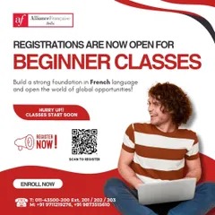Say "Bonjour" to a new beginning. Our beginner classes for the Summer 2025 session are starting soon. Enroll now to learn from certified faculty and gain access to international certifications.