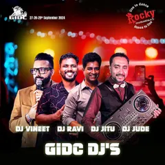 The official DJ squad for the Goa International Dance Congress. It's always a blast to work alongside these other talented DJs to create an unforgettable weekend of music.