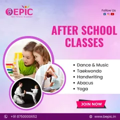 After school hours are a time for growth and discovery. We offer classes in dance, music, Taekwondo, handwriting, Abacus, and yoga to help your child develop new skills and interests.