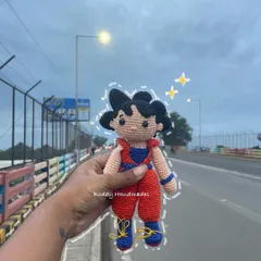 Goku's day out. I took this custom-made Goku plushie on a little adventure to capture some cool shots. It's so fun to see these characters out in the real world.