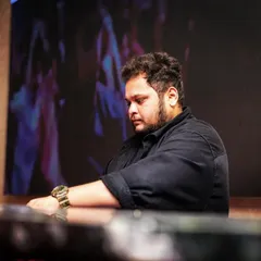 A quiet moment of reflection before a set. Empowering change and good vibes is what it's all about.